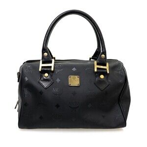 MCM Boston Bag Black